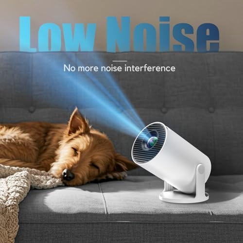 AKIYO O2 Projector, Built-in Apps, 1080P Support, Auto Keystone, WiFi 6, 18000L, 180° Rotation, 4K Supported — image 5